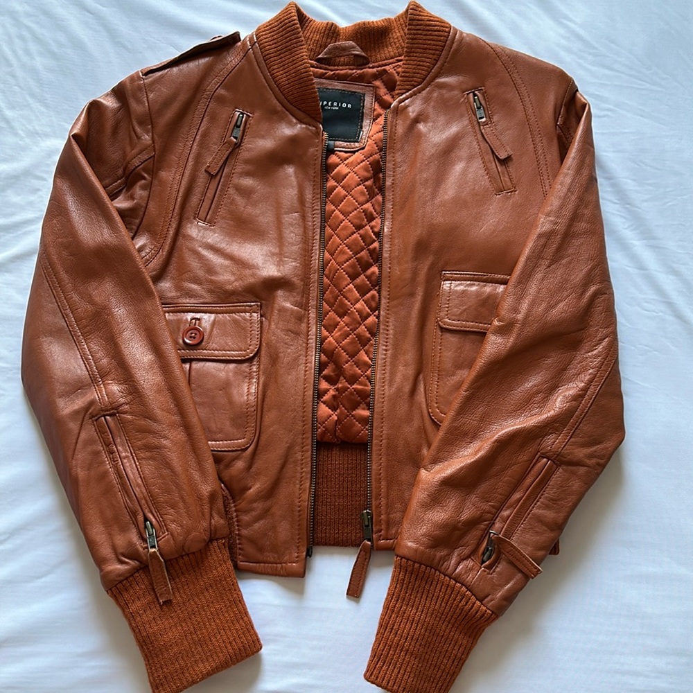 Superior New York Leather Jacket